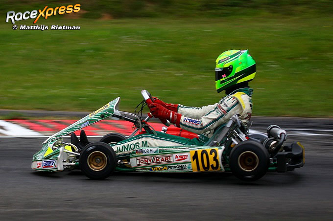 Mick Junior ook aan de leiding in Duits Kampioenschap